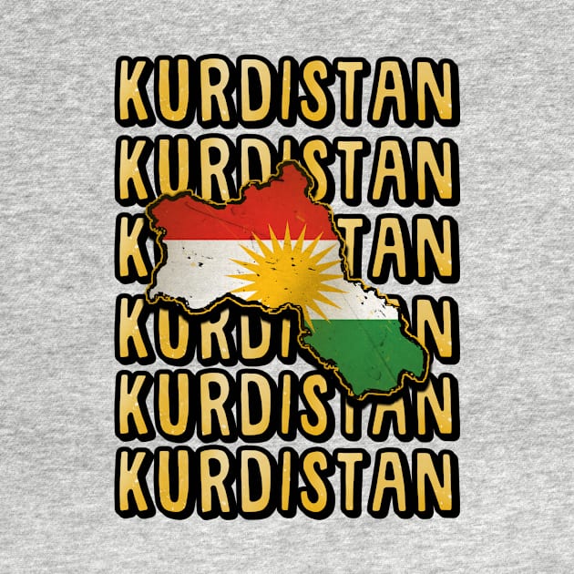 Kurdistan Flag, Kurdish Map, Kurdistan by Jakavonis